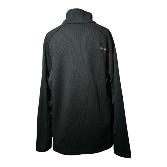 Spyder Men's Outbound Black Half Zip Jacket - Size XL - Picture 4 of 7